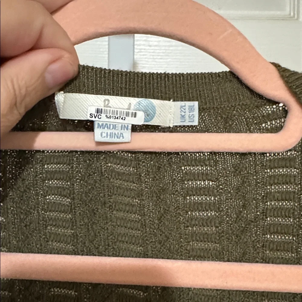 Boden Olive Long Sleeve Dress